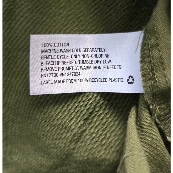 A New Day Women's Olive Green Utility Trucker Jacket- Size XL - Picture 3 of 5